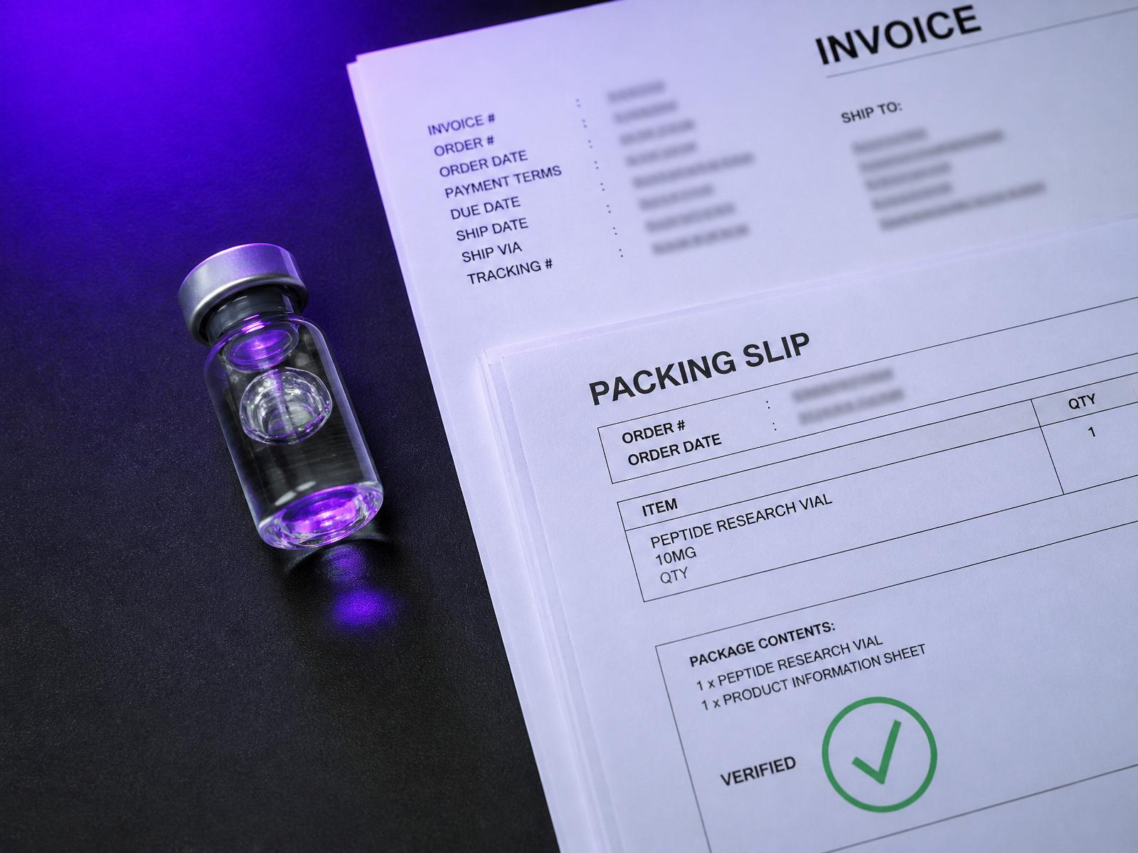 Purple vial on black velvet — verified reviews program